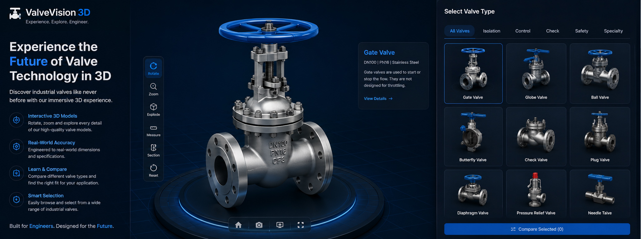 Revolutionizing Valve Procurement with an Interactive 3D Web Experience
